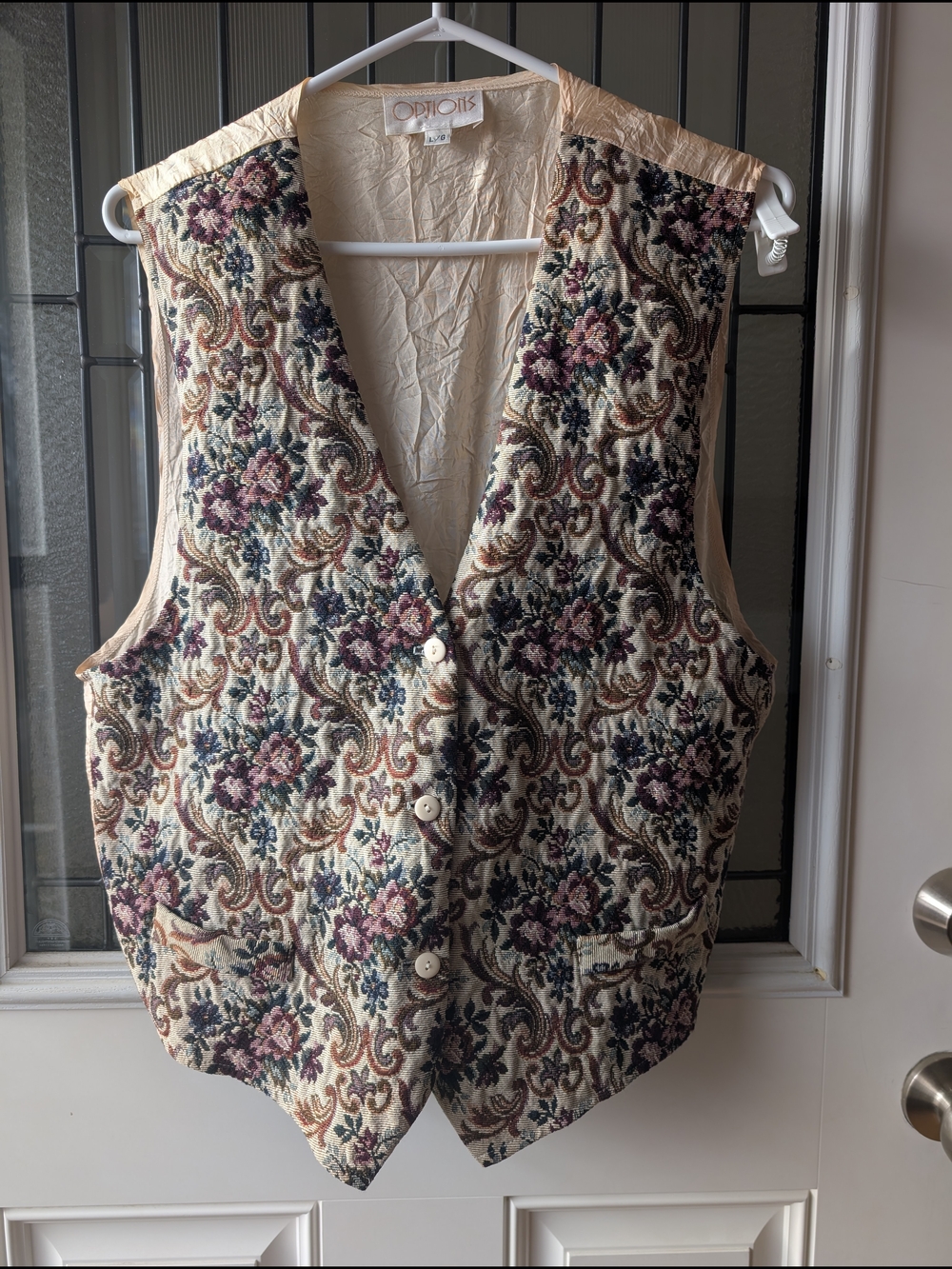 Floral Tapestry Vest